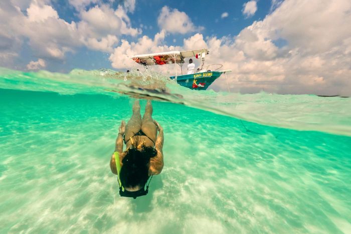 best jet ski cozumel + beach + locker