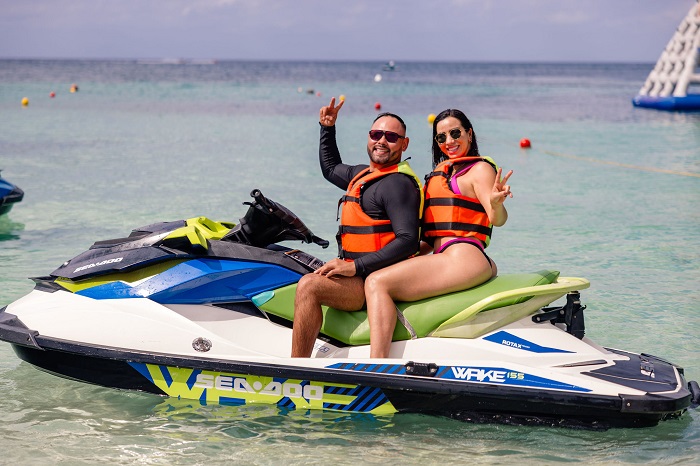 best jet ski tour cozumel + snorkel + food + drinks + photo